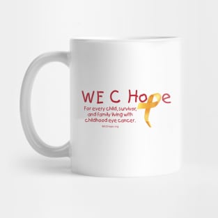 WE C Hope Lg Ribbon Alt Tagline Mug